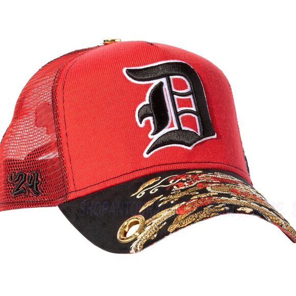 Red Monkey Year Of The Dragon RM1505 New Limited Edition Unisex Trucker Hat Cap - Picture 9 of 15